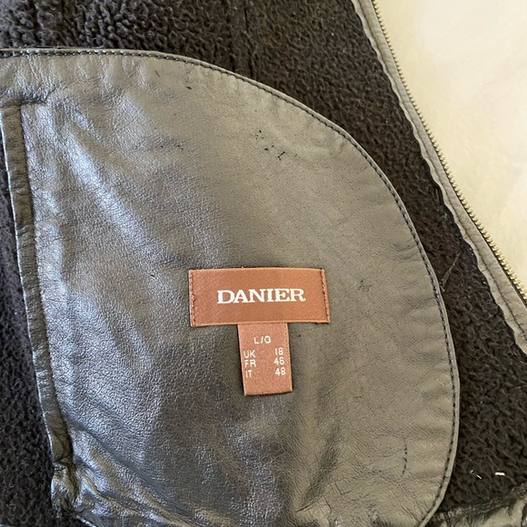 Daniel Leather warm jacket - Picture 2 of 5